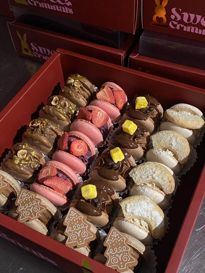 Macaron Geschenkbox 20 mix