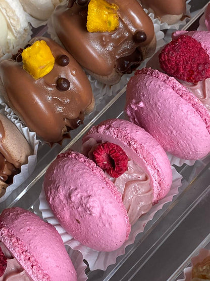 Macaron Geschenkbox 10 mix