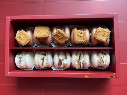 Macaron Geschenkbox 10 mix