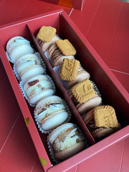 Macaron Geschenkbox 10 mix