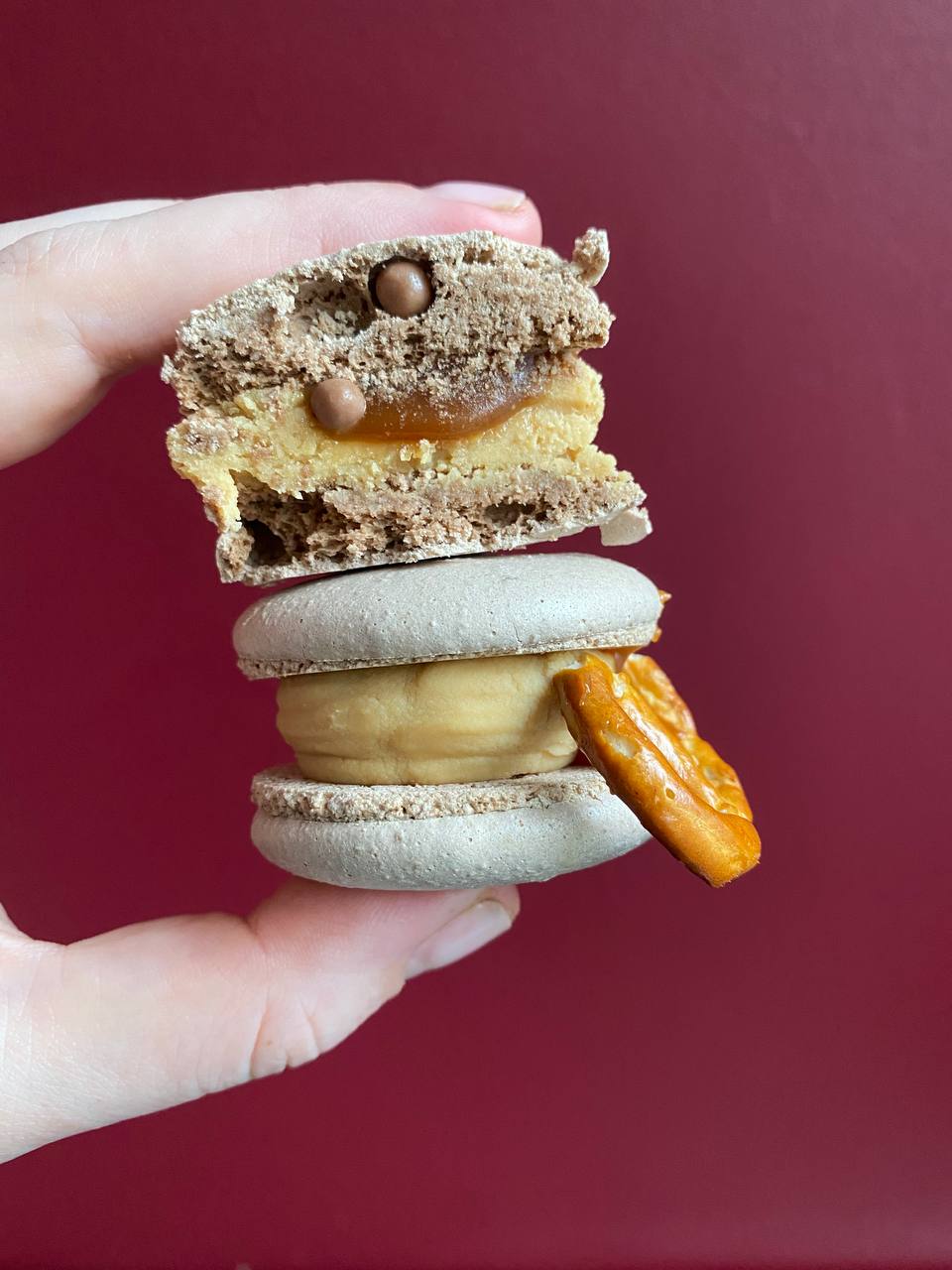 Macaron Geschenkbox 6/8 mix