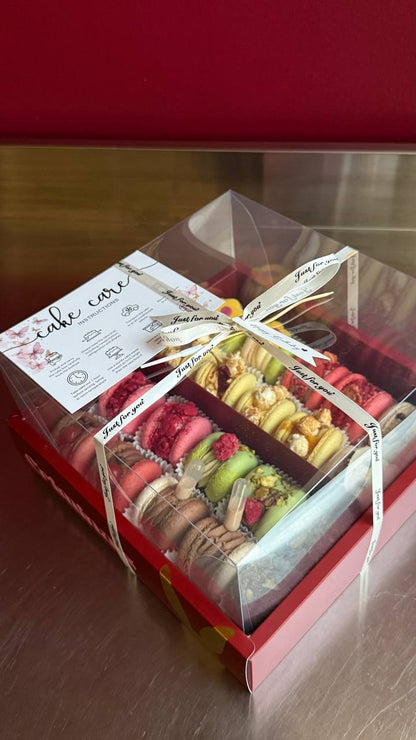 Macaron Geschenkbox 20 mix